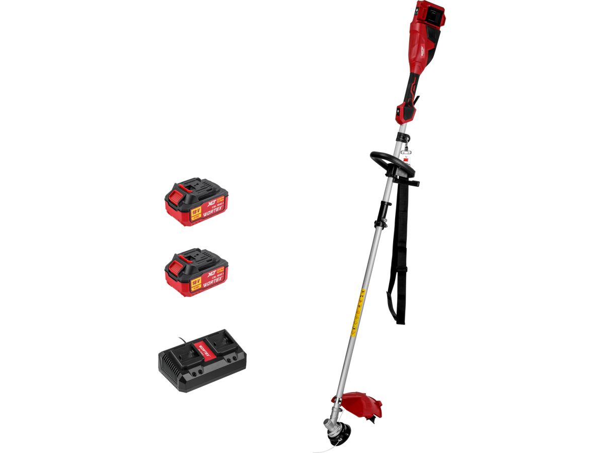 Триммер аккумуляторный WORTEX TB 3036-1 SET 18В+18В